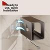 Kitchen Paper Towel Holder Wall Mount With No Drill Clip For Kitchen Organization