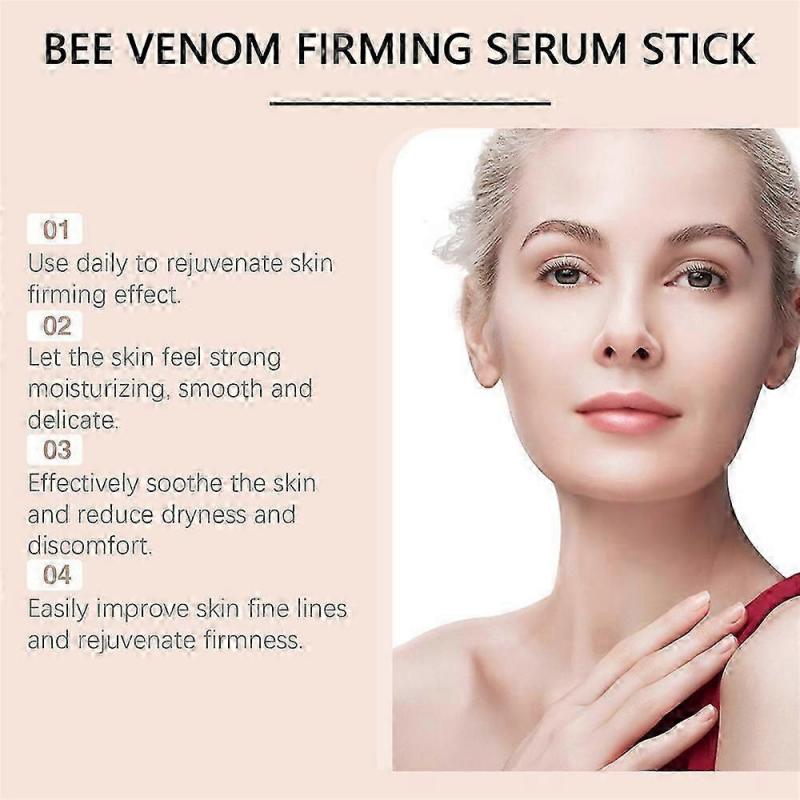 Botoxin Bee Venom Firming Serum Stick, Bee Venom Anti-Wrinkle Firming Cream, Anti-Aging Bee Venom Moisturizing Cream