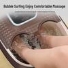 Jiashengda Massageador de Banho de Pés Elétrico Aquecido com Visor