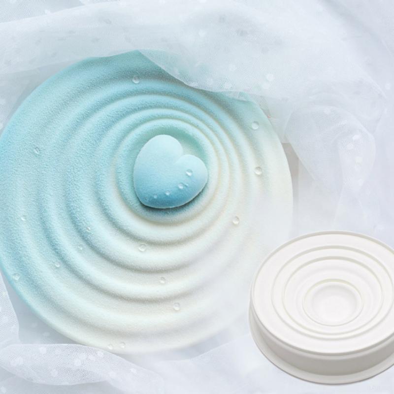 Geometrie Mond Stern Silikon Backform Blume Liebe Kuchen Machen Kreisförmige Wellen Kerze Schokolade Fondantform Geburtstagsgeschenk