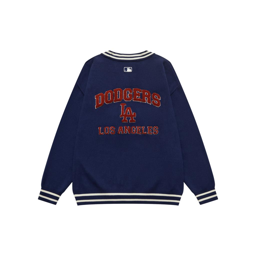 New MLB Los Angeles Dodgers Knitwear Unisex Navy Blue 3AKCV0134-07NYS