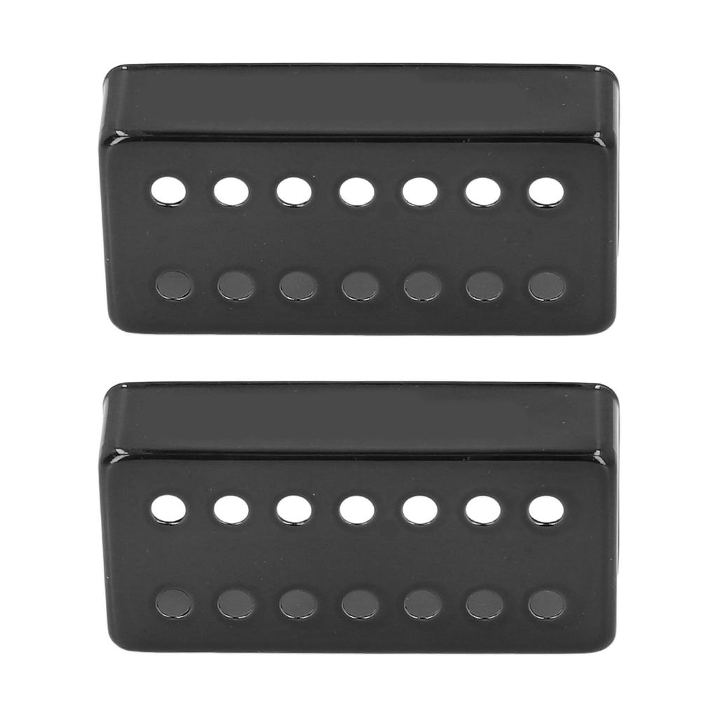 2PCS Humbucker Pickup Cover 14 Holes Electric Guitar Humbucker Pickup Cover for DIY