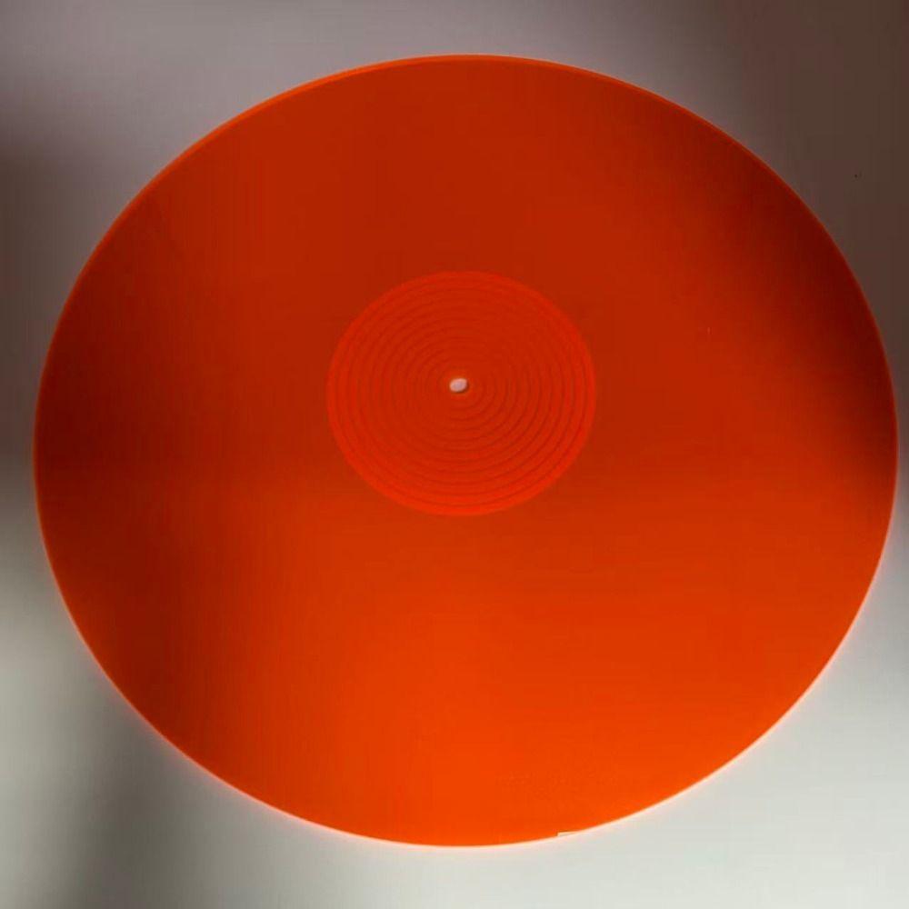12 Inch Turntable Slipmat Non-Slip Record Platter Mat Cleaner Look Vinyl Slipmat Record Player
