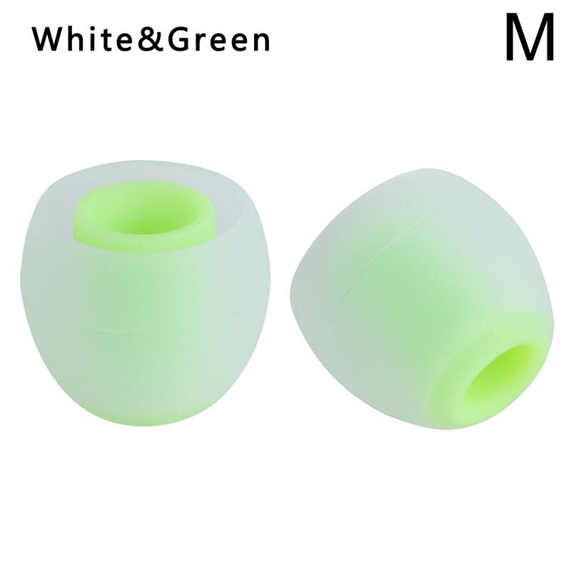12 Pcs 3.8mm In-Ear Earphone Sleeve Universal Colorful Soft Silicone Earbuds Replaceable Rubber Ear Tips Headphone Accessories