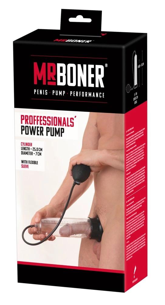 Mr Boner - Manual Penis Pump with Cuff 25cm