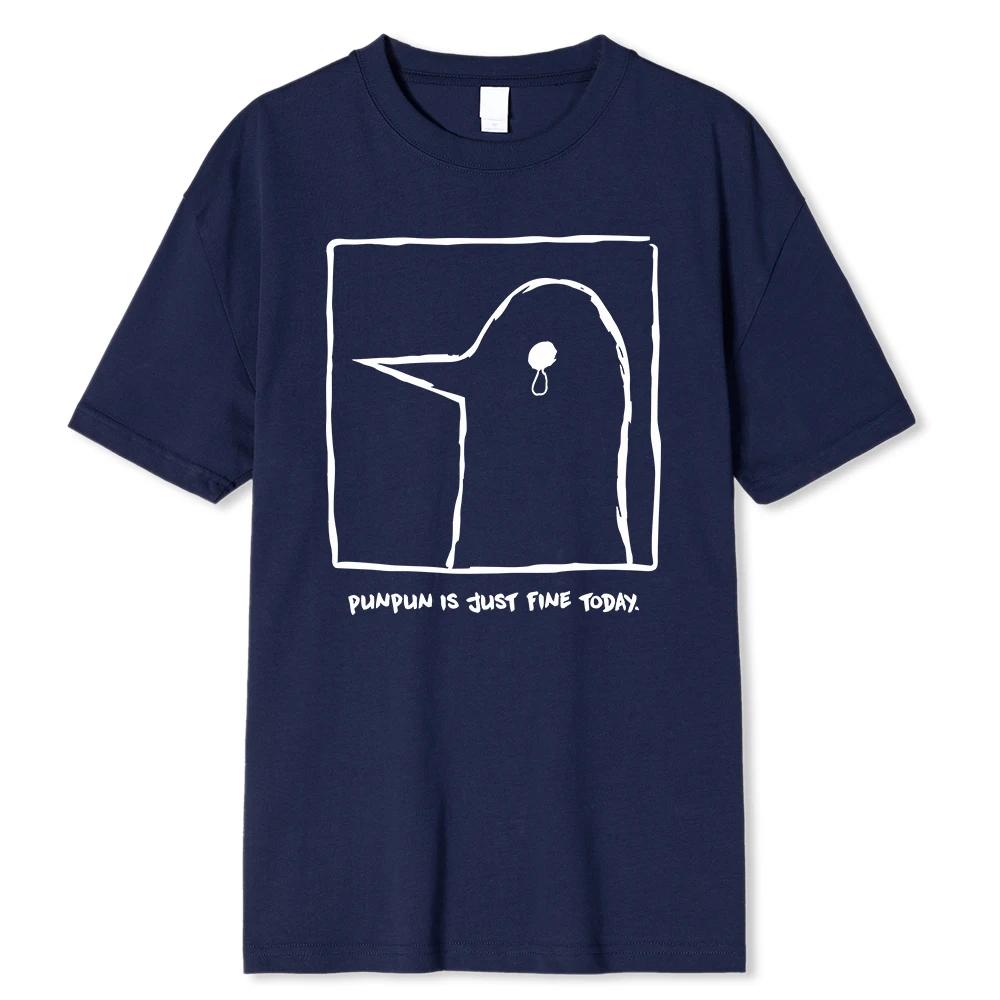 Oyasumi PunPun Modal Print TShirts Funny Anime Streetwear Camisetas Men Women Shortsleev Fashion Harajuku Cartoon Tee Shirt