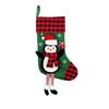 Snowman Hanging Christmas Gift Bag Penguin Fireplace Christmas Stocking  Christmas