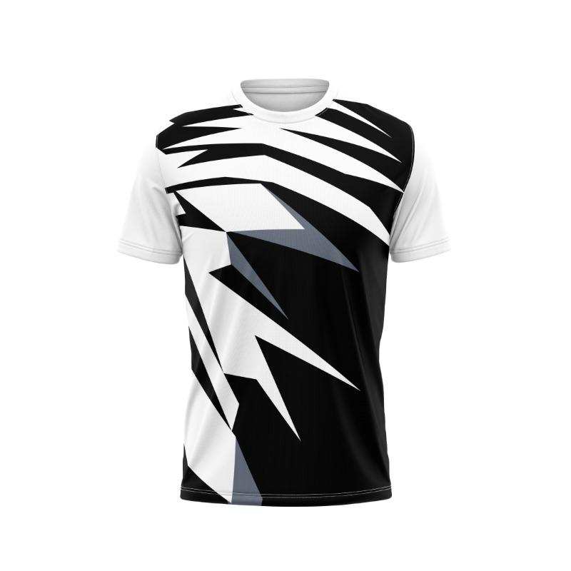 Summer Men's 3D Printed T-shirt, Full Printed Pattern Short Sleeved Jersey, Suitable for Children's Fitness Wear