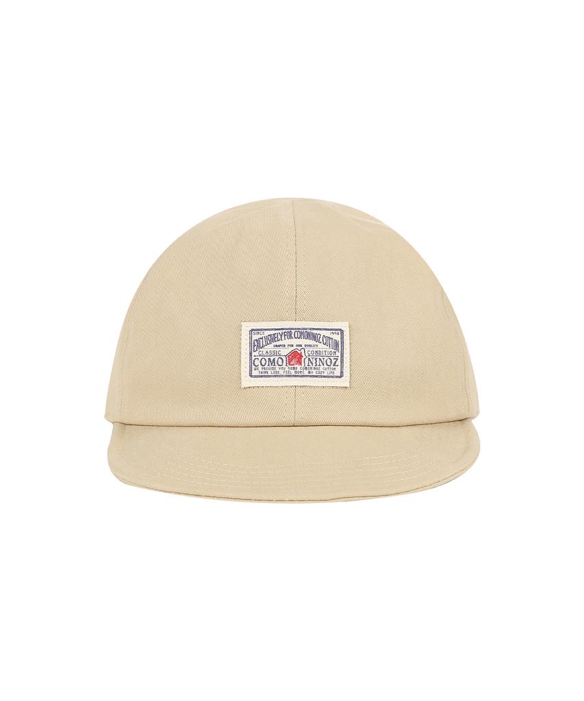 COMONINOZ [Cn]Label Cotton Cap [2Color]