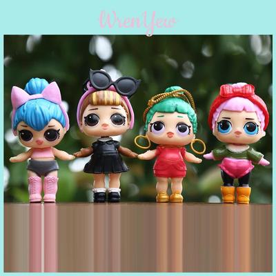 Figurines de Poupées Lol Surprise en PVC avec Décor Micro Paysage pour Enfants et Collectionneurs