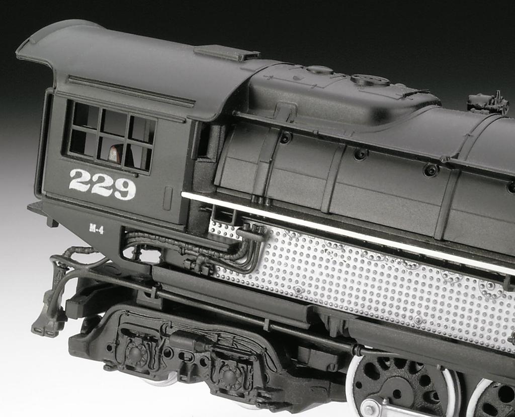 Revell 1/87 Big Boy Lokomotive Modell 02165 Kunststoff