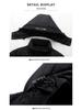 Winter Men's Business Down Jacket for Seniors - Thick, Warm, Plus Size Short Coat