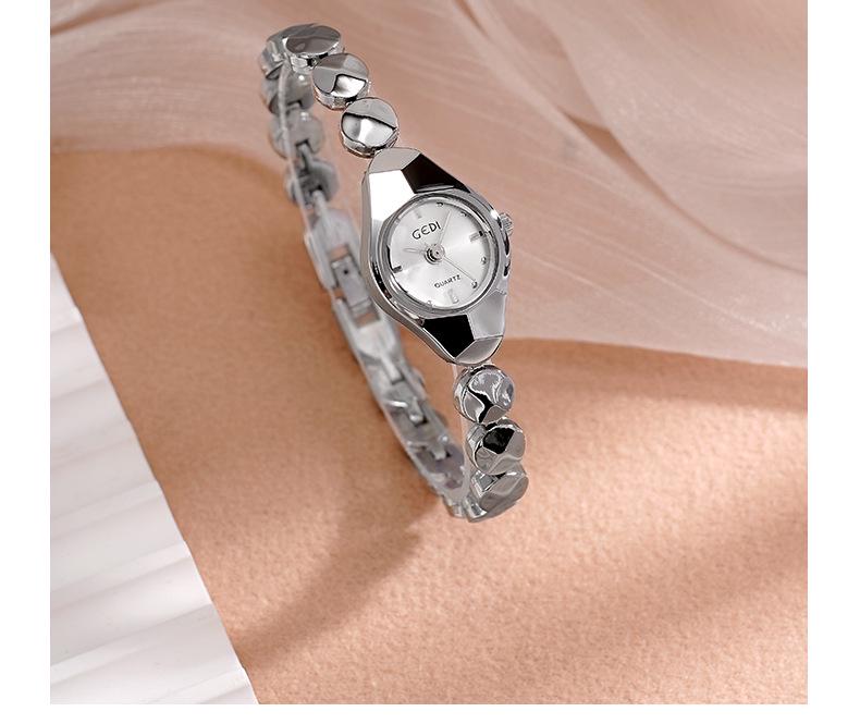 Brățară Aliaj Gedi Ceas Quartz Stil Studențesc - Ceas de Damă Mic și Exquis