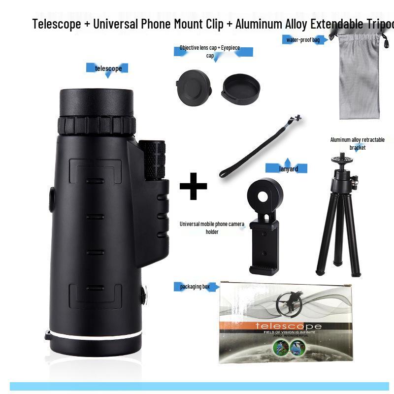 HD Night Vision Professional Telescope for Outdoor and Concert Use