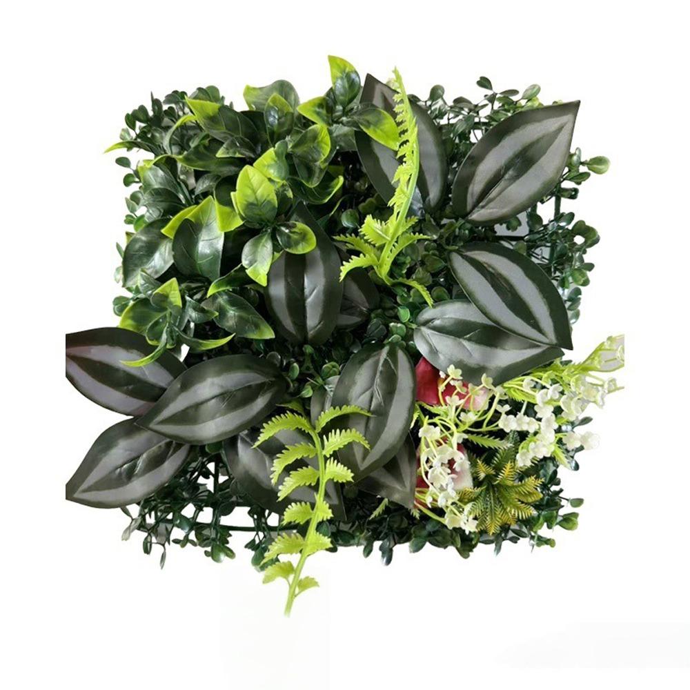 

UV Protection Fake Green Grass Mat Lifelike Simulation Lawn Panels Indoor Outdoor Use Style 6