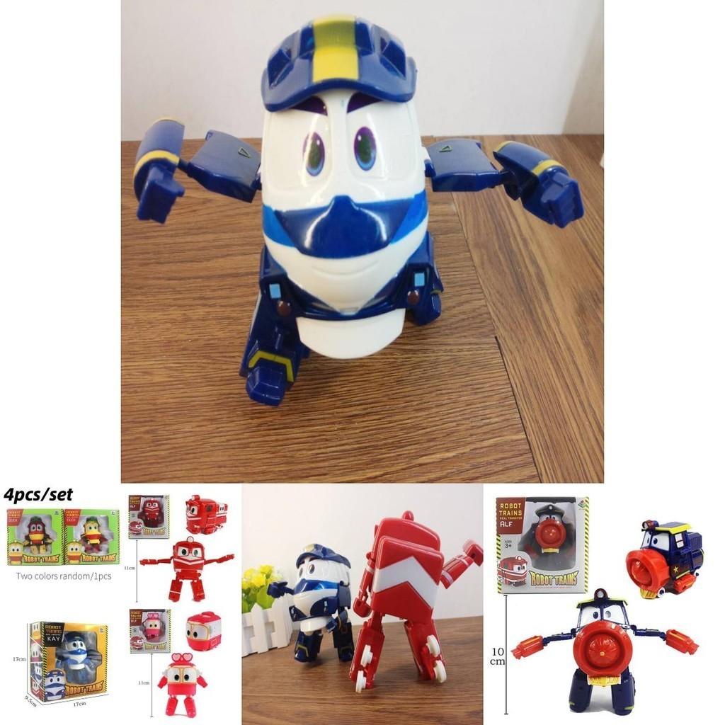 Robot Trains Rt Kay Transformer Train Figure Korean Animation Toy For Kids