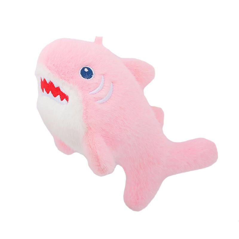 Plush Adorable Keychain Featuring Ocean Animal Designs In Various Colors Styles And