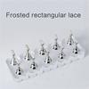Durable Acrylic Nail Art Practice Stand Magnetic Fingernail Display Holder for False Nails