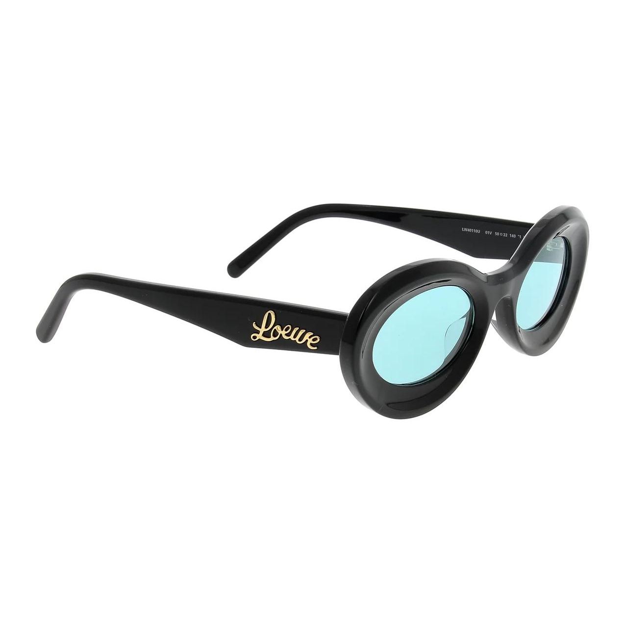 

Loewe x Paulas Ibiza Sunglasses Black/Teal Women Eyewear LW40110U-5001V 50,Black