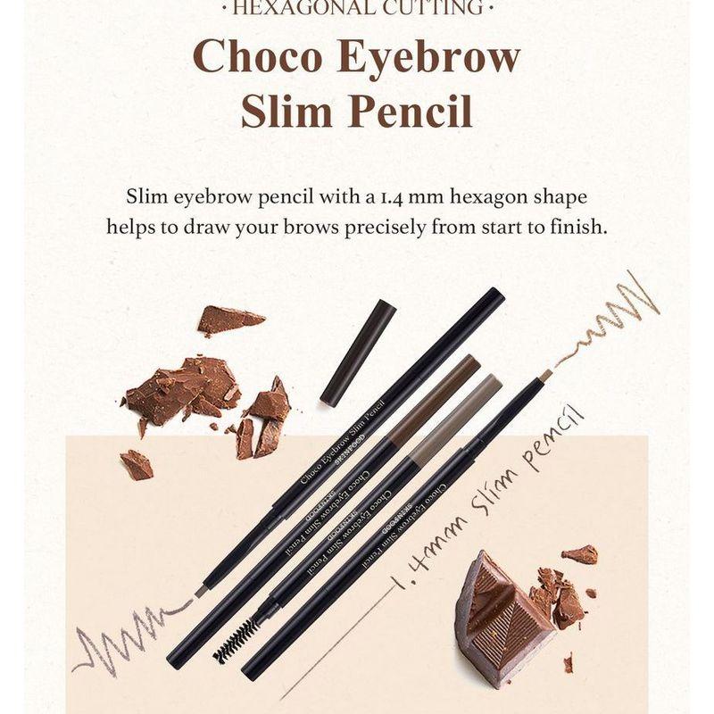 SKINFOOD - Choco Eyebrow Slim Pencil - 4 Colors