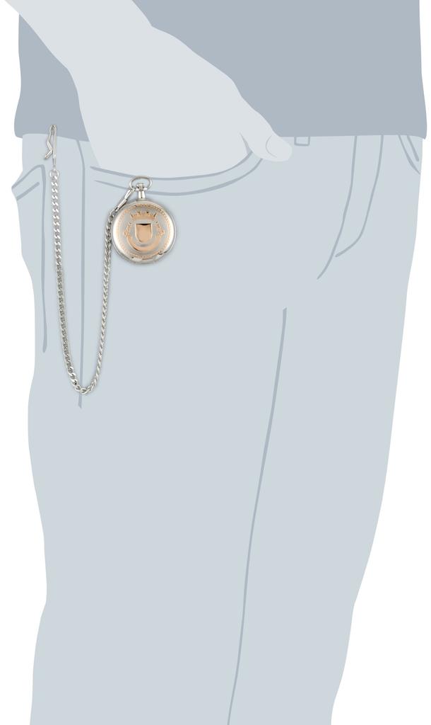 Charles Hubert, Paris Men's Mechanical Pocket Watch, Hand-Wound, 3822