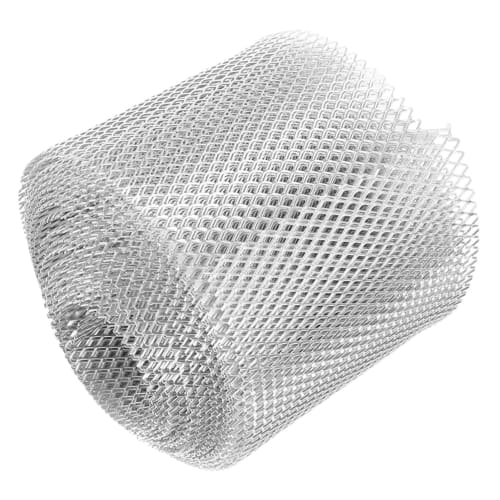 1-Volume Stainless Steel Roof Gutter Filter with Mesh Guard Cover and Leaf Protection Net for Home Use, Easy Installation