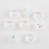 20Pcs Glass Beads High Transparent Colored Cut Glass Crystal Spacer Beads For DIY Jewelry Making Accessories