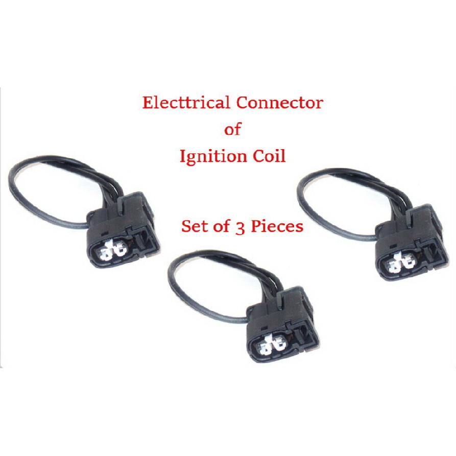 3 x Ignition Coil Electrical Connector Fits Lexus GS IS SC 300 Supra I6 3.0L