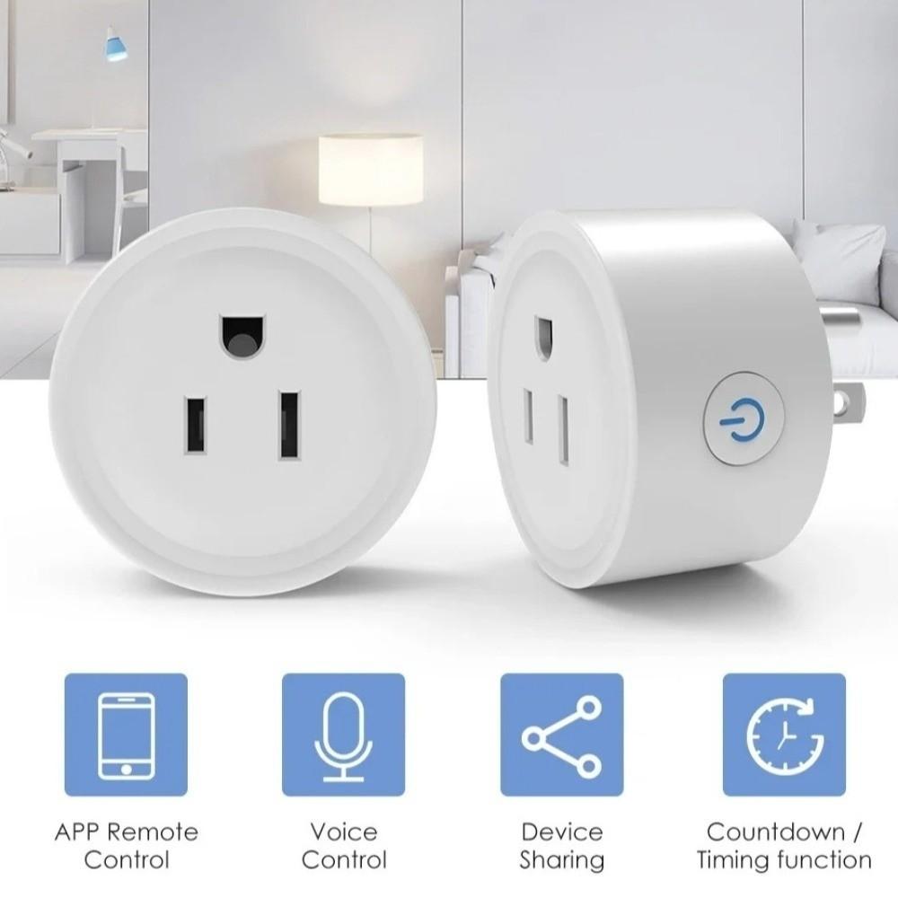110-240V Smart Wifi Socket US Plug Smart Plug Outlet Wireless Timer Switch  Office