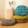 Všívaný sedák Extra silný, vysoká elasticita Měkká kulatá jednobarevná židle Tatami Sofa Podložka Sedací podložka Podložka do domácí kanceláře