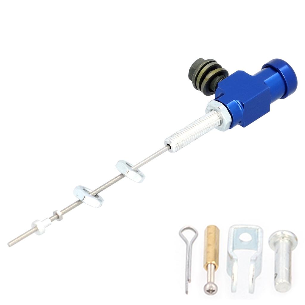 Hydraulic Clutch Master Cylinder Rod Brake Pump M10x1.25mm Aluminium Alloy for Motorcycle ATV Dirt BikeBlue