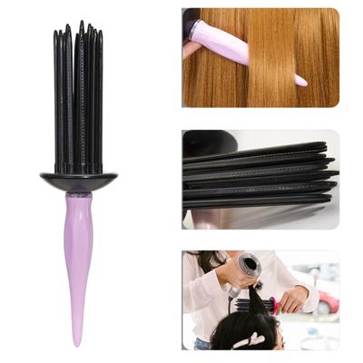 Curling Roll Comb Curl Defining Brush Round Curly Hair Comb Beautiful Curls Travel Friendly Hair Styling Tool Create