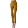 Högmidjade Varma Leggings i Kashmirull för Kvinnor - Slim Fit Magstöd