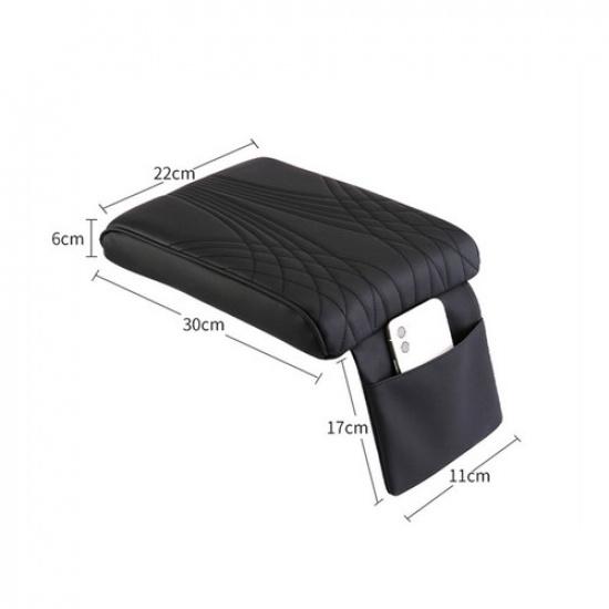 Car Armrest Pad Cover Center Console Box Cushion Mat Protector Accessories Foam