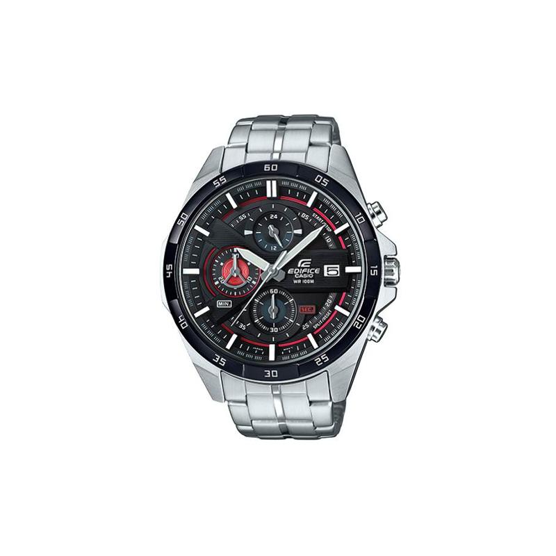 

Casio CASIOEDIFICE Series Fashion Trend Quartz Movement Stainless Steel Strap Japanese and Korean Watch Men s Watch Black Dial EFR-556DB-1A чорний