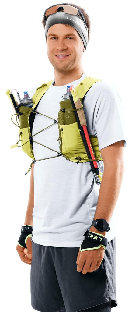 Deuter Trek 9 M Running Medium Vest, Yellow,