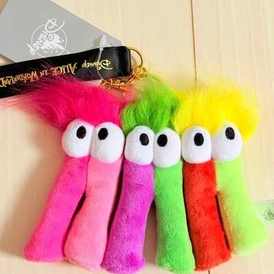 Disney store Japan MOMERAS PLUSH TOY KEYCHAIN ALICE WONDERLAND 75th