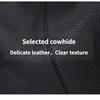 Soft Genuine Leather Shoulder Bag Women Messenger Bag Casual Female Crossbody Bag Large Capacity Daily Handbag Satchel