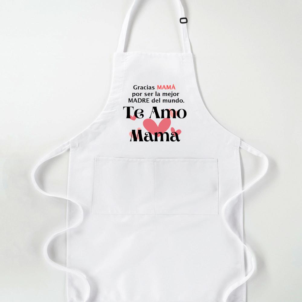 You Are Best Mom in The World Spanish Print Women Apron Mama Pocket for Cooking Baking Aprons Mother s Day Birthday Gift for Mom