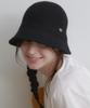 Hallen Soft Knit Bucket Hat (C078_Black)