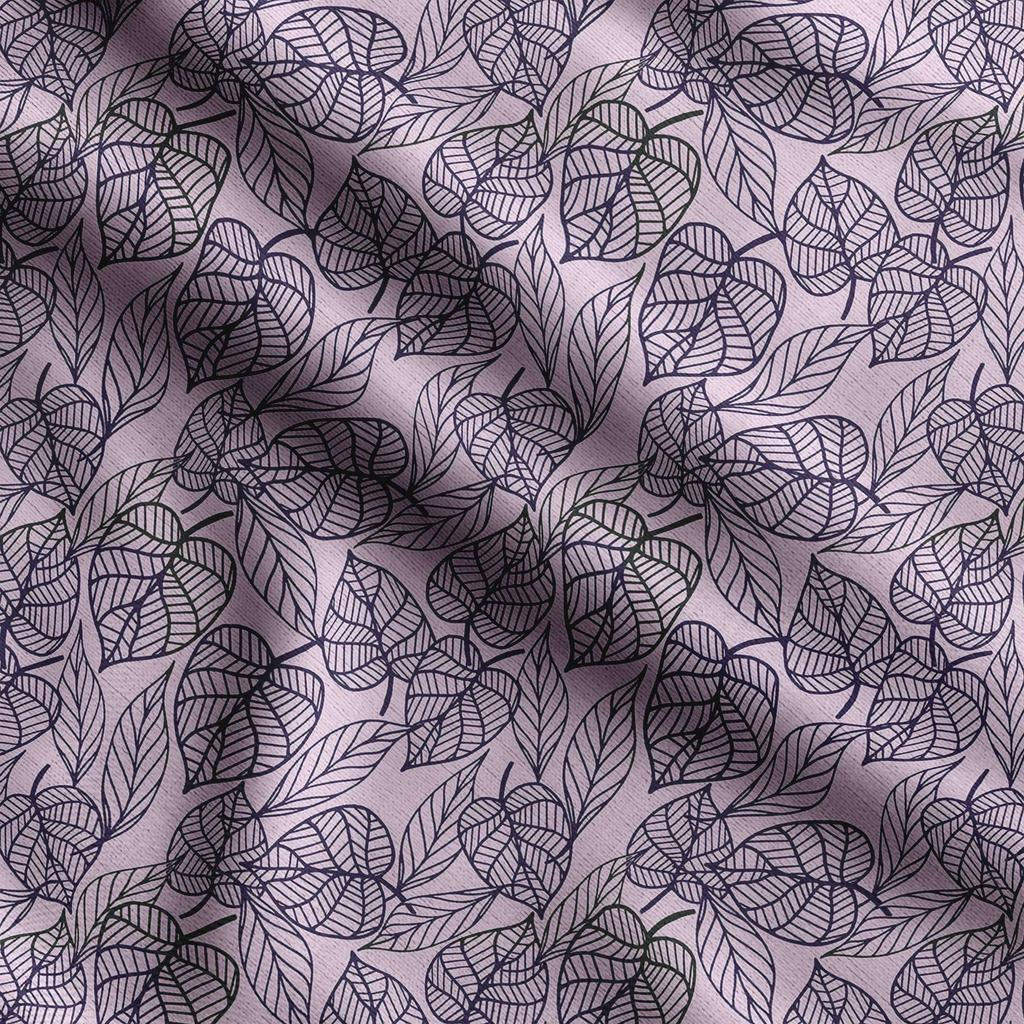 Soimoi Leaves Print,  Cotton Cambric, Quilting Fabric Sold by The Yard 42 Inch Wide, Medium Weight Cotton Fabric,