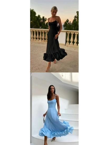 Large 3D A-Line Skirt with Hanging Straps