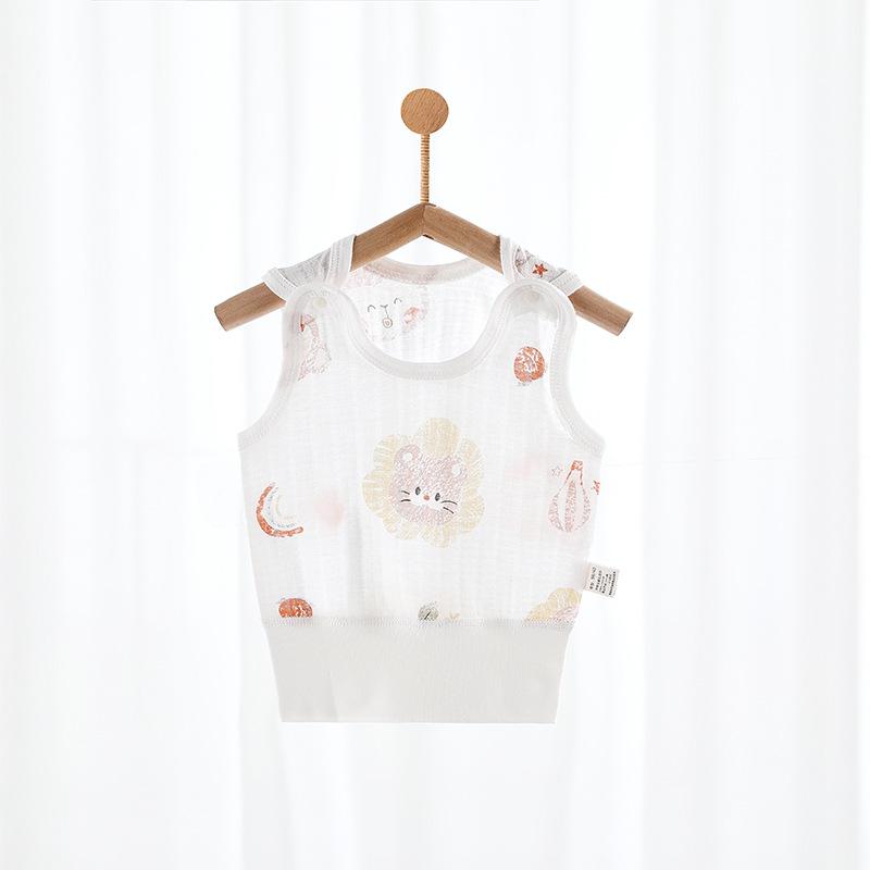 

Детская майка из чистого хлопка класса А - Тонкий стиль без рукавов для мальчиков и девочек 59 (1-3 months)