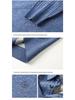 Men's Winter Wool-Feel Sweater: Skin-Friendly, Fleece-Lined, Faux Thickened, Shirt Collar, Knitted Base Layer