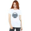 Marvel Womens/Ladies Agents Of SHIELD Logistics Division Cotton Boyfriend T-Shirt