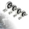 Inner Ball Mounted Pillow Block Insert Bearing Zinc Alloy Housing Bearing Used In Processing Machine Transportation,
