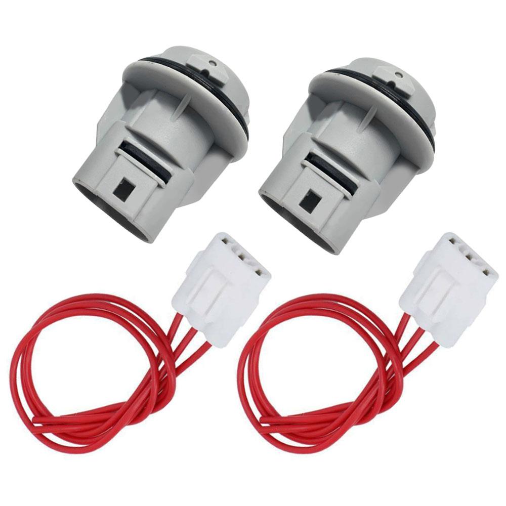 2Pcs For Honda Civic Front Turn Signal Light Bulb Socket Connector Plug 33302-SR3-A01
