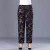 Women’s Plus Size High-Waist Fleece-Lined Cotton Pants for Winter