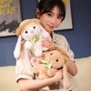In A Rabbit Hat Plush Toy Cartoon Stuffed Animal Doll Decorations Gift Kids
