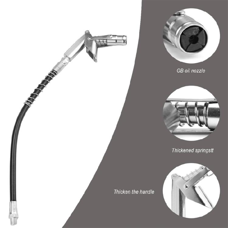 Single Lever Grease Coupler Injector Nipple Universal Coupler Injector Nipple without Leakage Grease Nipple Attachment